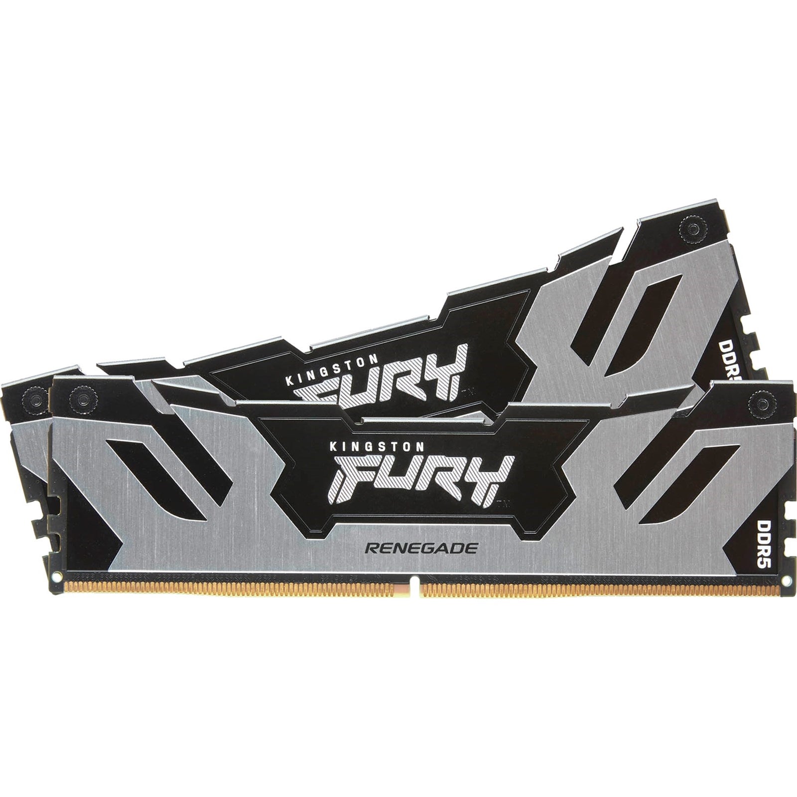 Kingston FURY Renegade KF560C32RSK2-96, 96GB (2x48GB) System Memory, DDR 5, 6000MHz, Silver, 1.35V, CL32, non-ECC Unbuffered Kingston FURY Renegade KF560C32RSK2-96, 96GB (2x48GB) System Memory, DDR 5, 6000MHz, Silver, 1.35V, CL32, non-ECC Unbuffered